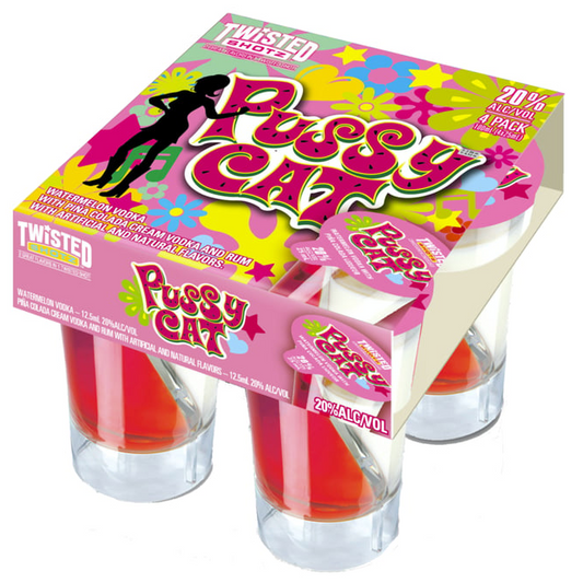 Twisted Shotz Pussy Cat 4pk