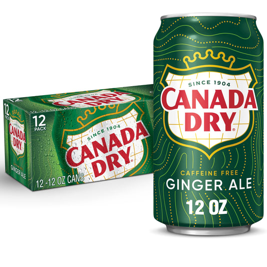 Canada Dry Ginger Ale 12oz 12pk