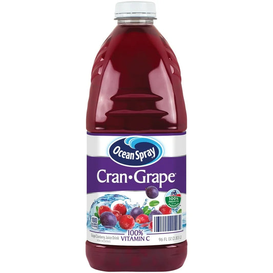 Ocean Spray Cranberry Grape Juice Cocktail 96fl oz PET