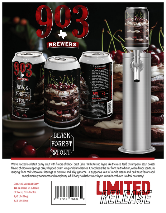903 Black Forest Stout 4pk