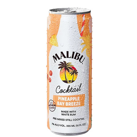 Malibu Rum Pineapple Bay Breeze 355ml Single