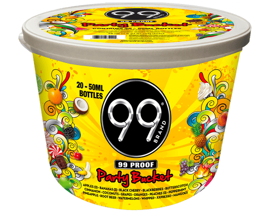 99 Brand Assorted Flavor Party Bucket 50mL 20pk