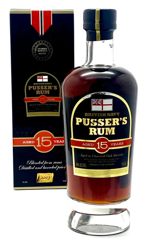 Pusser's British Navy Rum 15YR 750mL