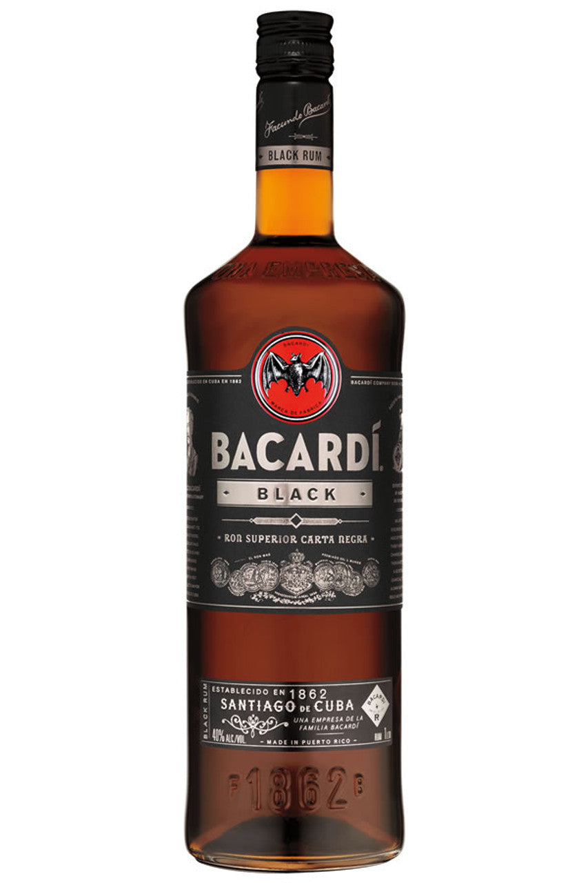 Bacardi Rum Black 750mL