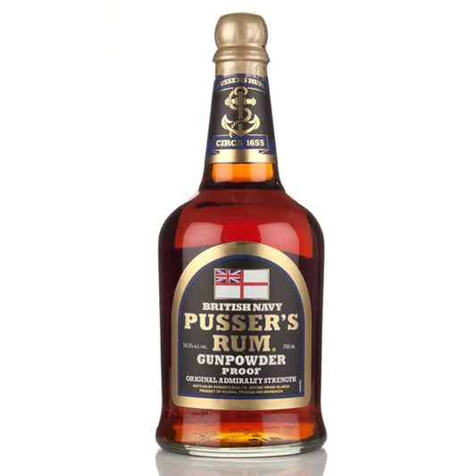 Pusser's British Navy Rum Gunpowder PF 750mL