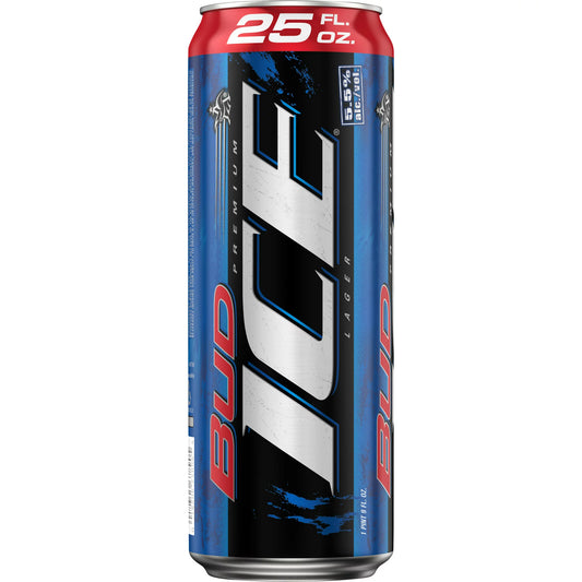 Bud Ice Tall boy 25oz