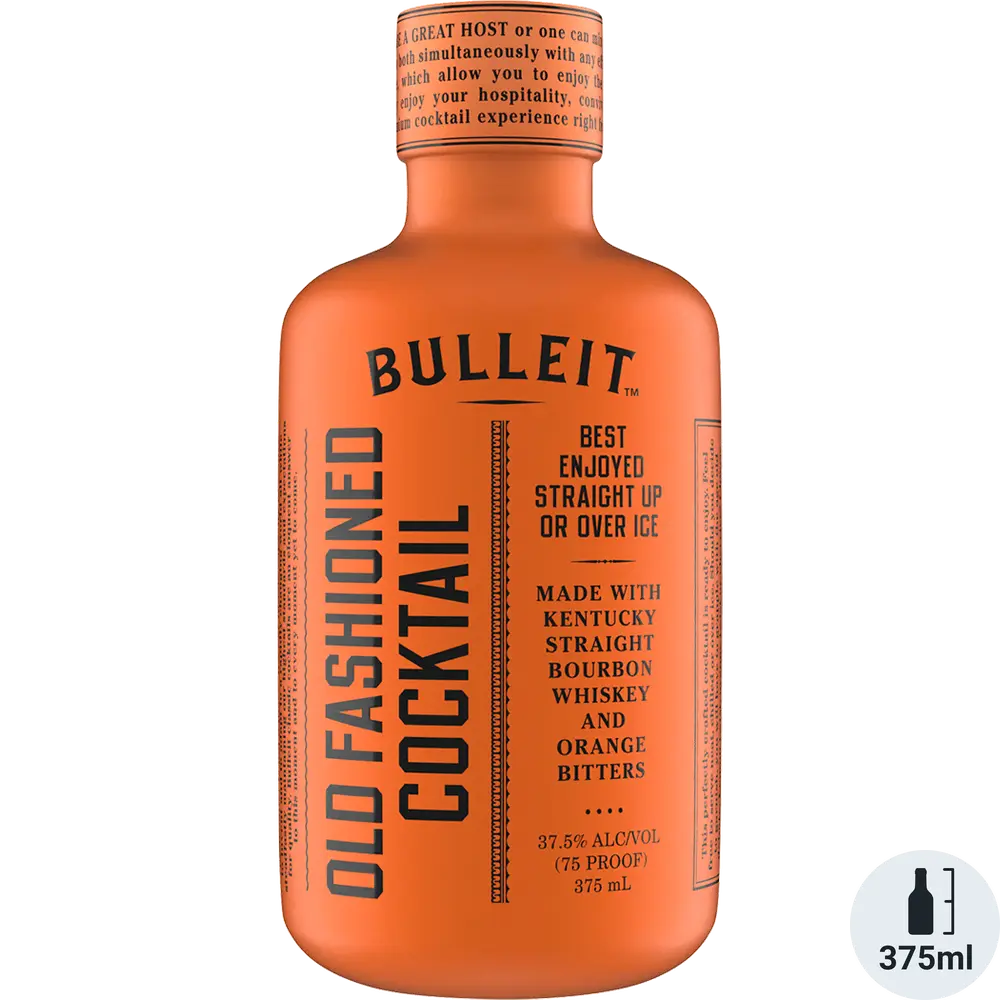 Bulleit Cocktail Old Fashioned RTD 375mL