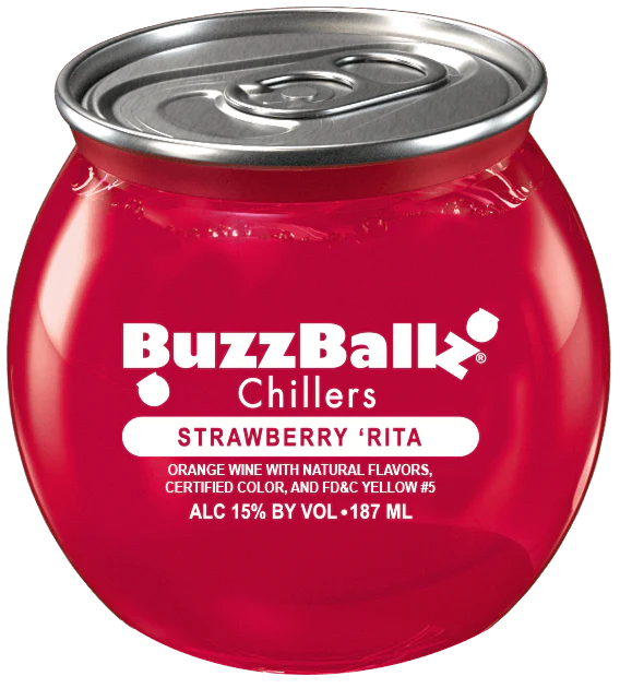BuzzBallz Chillers Strawberry 'Rita 187mL