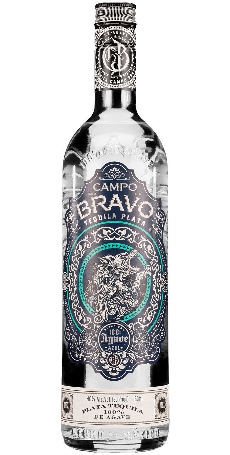 Campo Bravo Tequila Plata 750mL