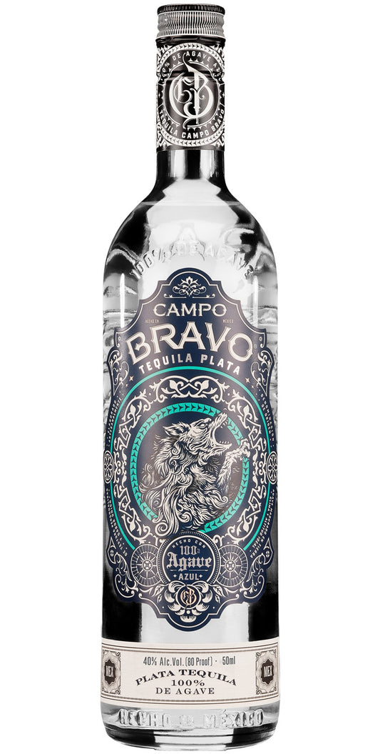 Campo Bravo Tequila Plata 750mL