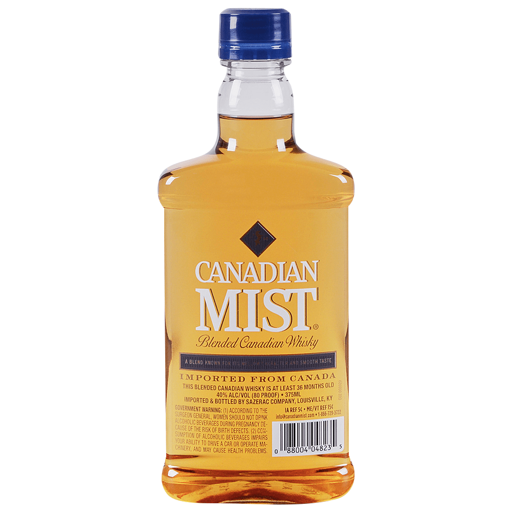 Canadian Mist Blended Whisky 375mL PET
