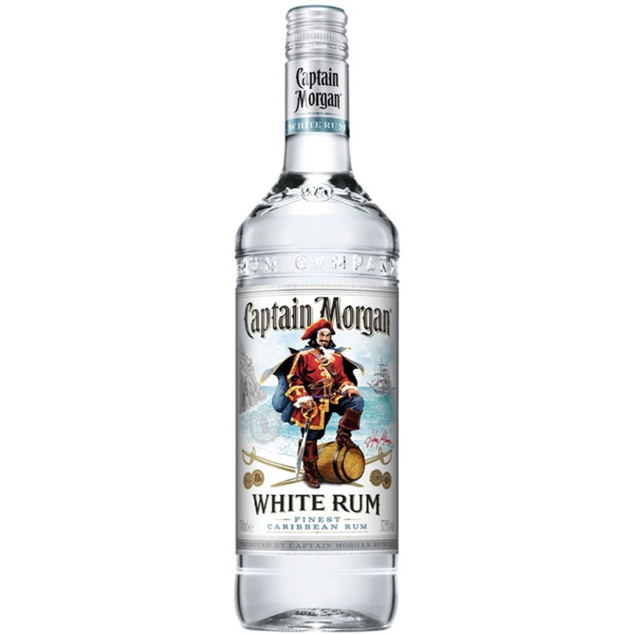 Captain Morgan Rum White 750mL