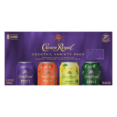 Crown Royal Cocktails Variety Pack 355mL 8pk