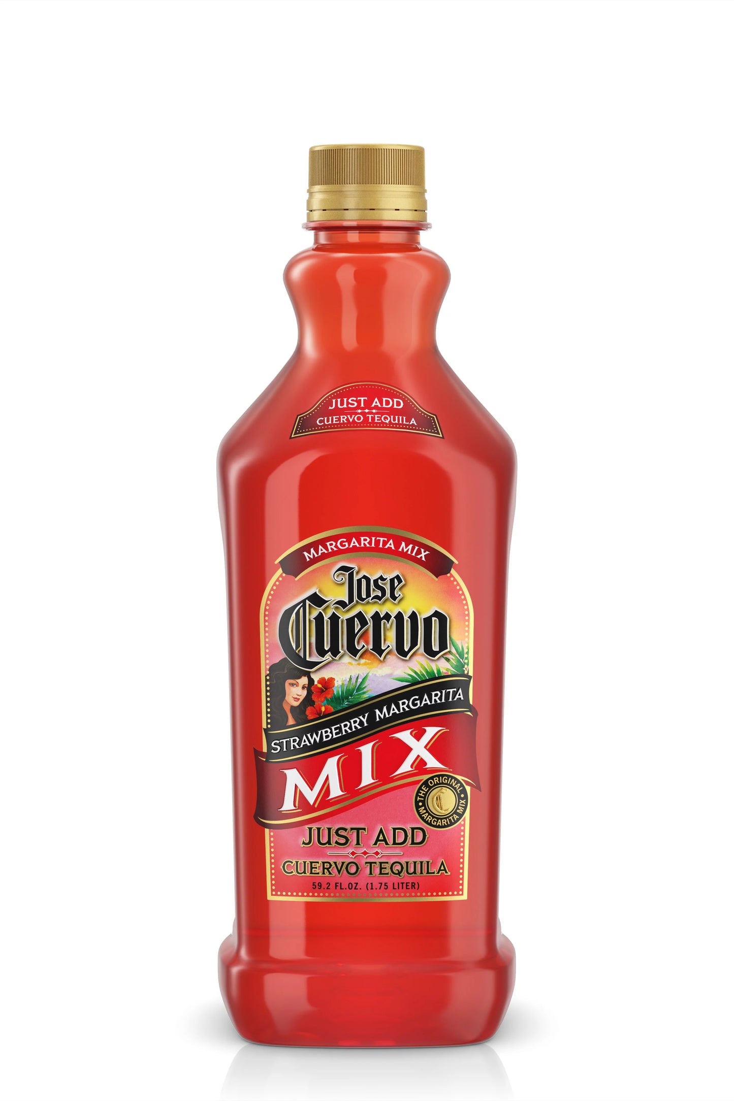 Jose Cuervo Classic Margarita Mix Strawberry 1L