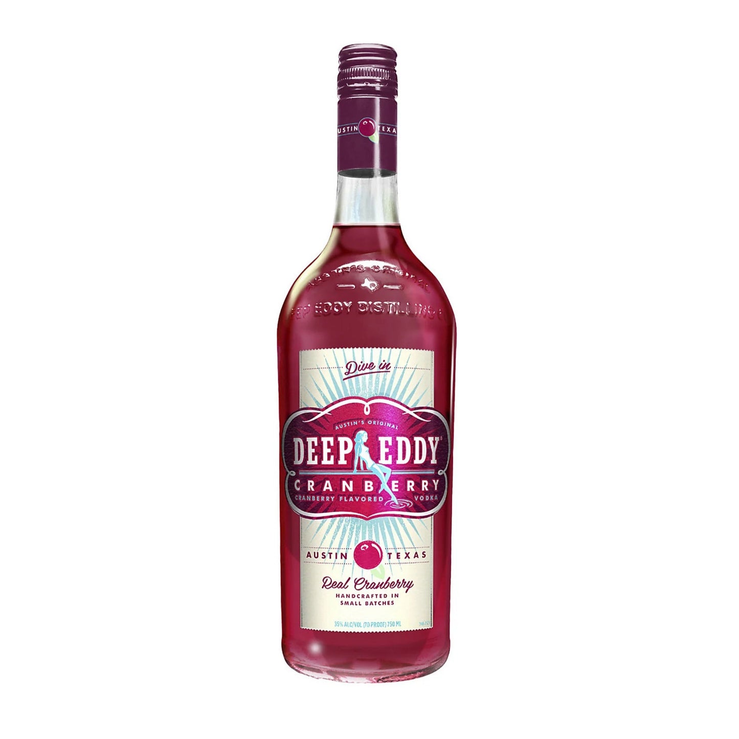 Deep Eddy Vodka Cranberry 750mL