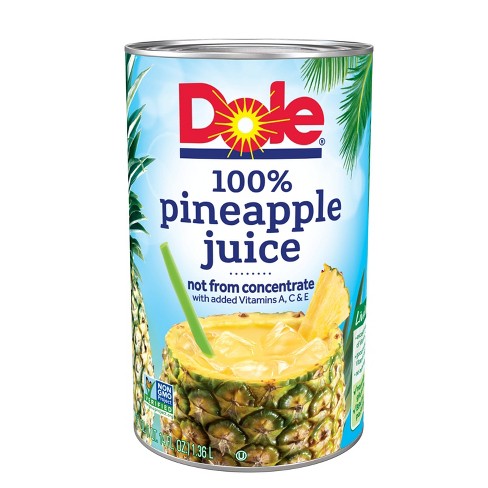 Dole Pineapple Juice 46oz can