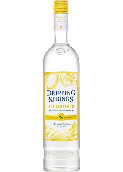 Dripping Springs Vodka Lemon 375mL