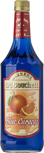 Dubuouchett Blue Curacao 30 Proof 1LT