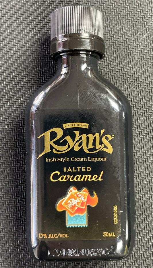 Ryans Irish Style Cream Liqueur Salted Caramel 50ml
