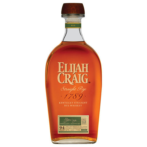 Elijah Craig Straight Rye 750mL