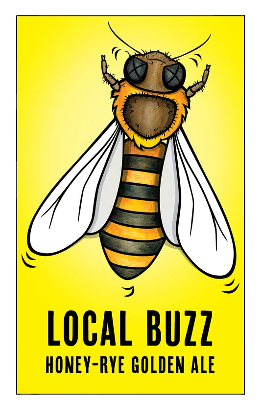 Four Corners Brewing Co. Local Buzz Honey Rye Ale 12oz CN 6pk