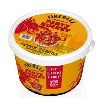 Fireball Cinnamon Party Bucket 50mL 20pk