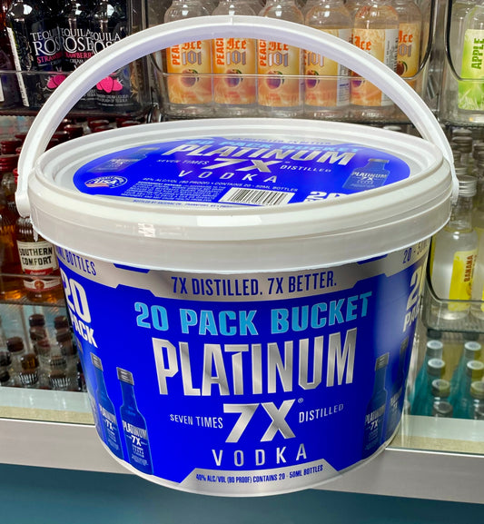 Platinum 7X Vodka Party Bucket