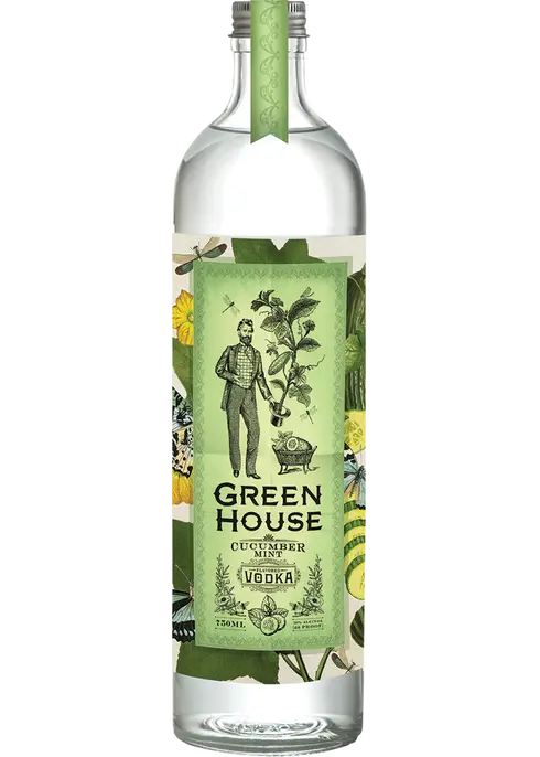 GREENHOUSE CUCUMBER MINT VODKA 750ML