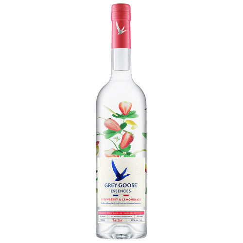 Grey Goose Vodka Essences Strawberry & Lemongrass 750mL