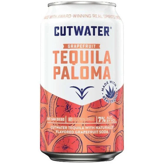Cutwater Grapefruit Tequila Paloma 12oz 4pk