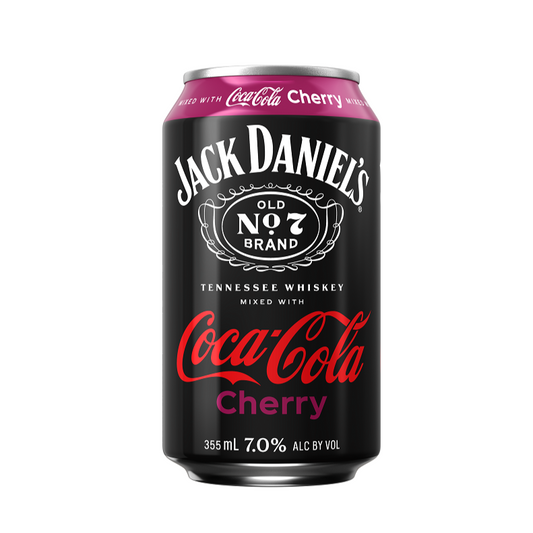 Jack Daniel’s & Cherry Coke RTD 355mL Single