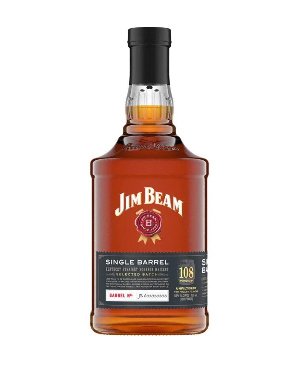 Jim Beam BBN Single Barrel Unfiltered 750mL