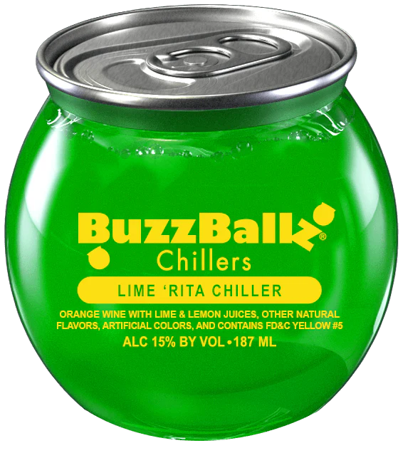 BuzzBallz Chillers Lime 'Rita 187mL