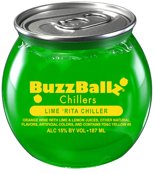 BuzzBallz Chillers Lime 'Rita 187mL