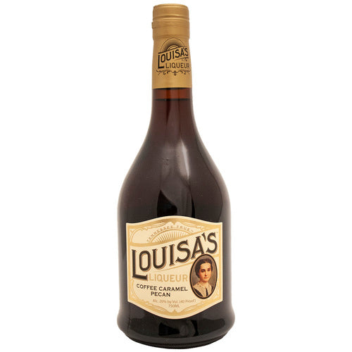 LOUISAS LIQ COFFEE CARAMEL PECAN40 750ML