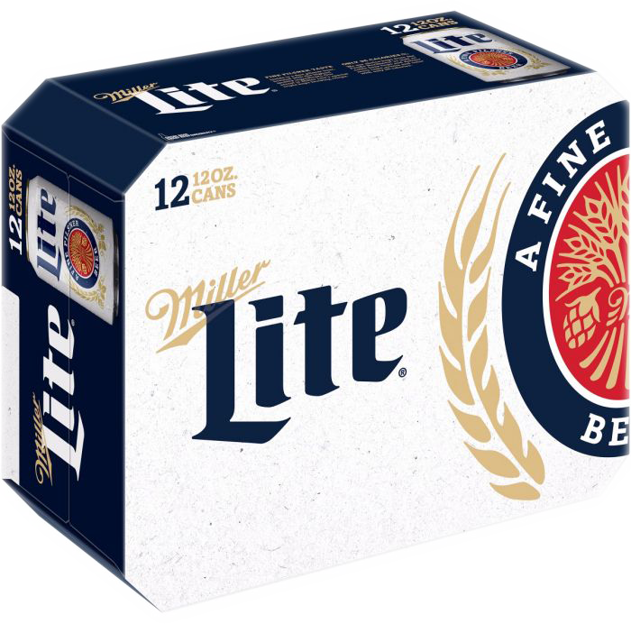 Miller Lite 12oz 12pk CN