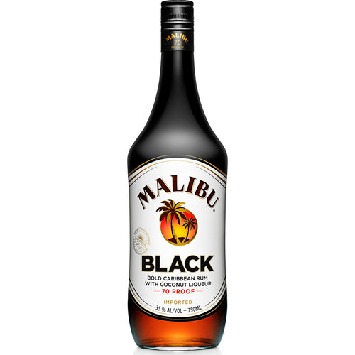 Malibu Rum Black 750mL