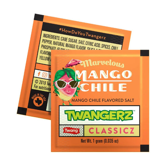 Twangerz Mango Chile Flavor Salt Pkt 1G