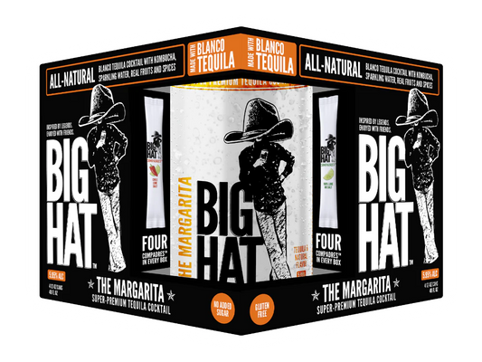 Big Hat The Margarita 12oz 4pk CN