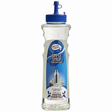 Master of Mixes Simple Syrup 375mL PET