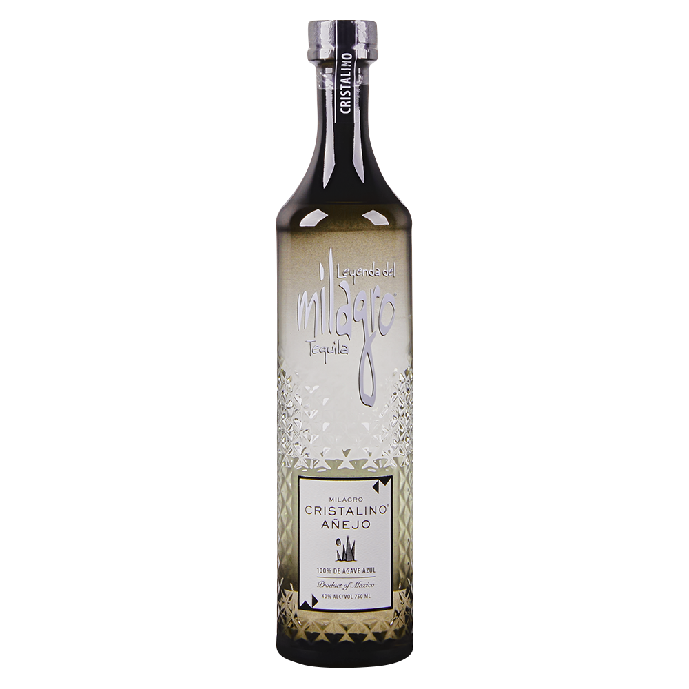 Milagro Tequila Cristalino Anejo 750mL