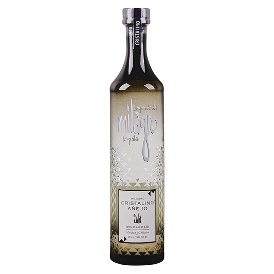 Milagro Tequila Cristalino Anejo 750mL