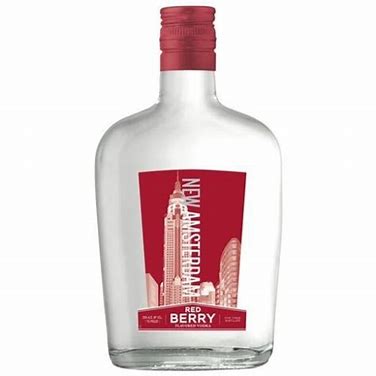 New Amsterdam Vodka Red Berry 375mL
