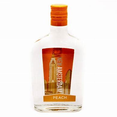New Amsterdam Vodka Peach 375mL