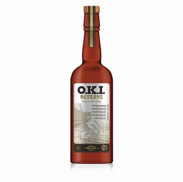 O.K.I. RESERVE BBN WHISKEY 750ML