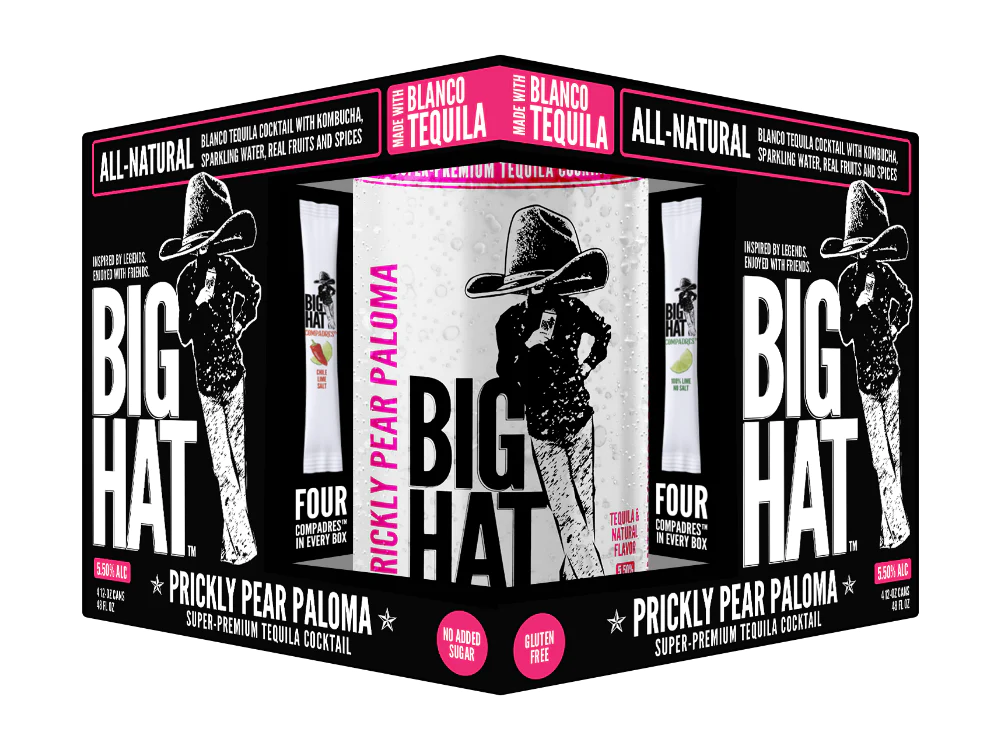 Big Hat Prickley Pear Paloma 12oz 4pk CN