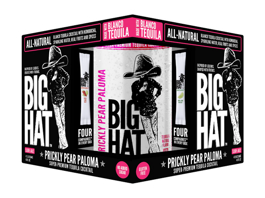 Big Hat Prickley Pear Paloma 12oz 4pk CN
