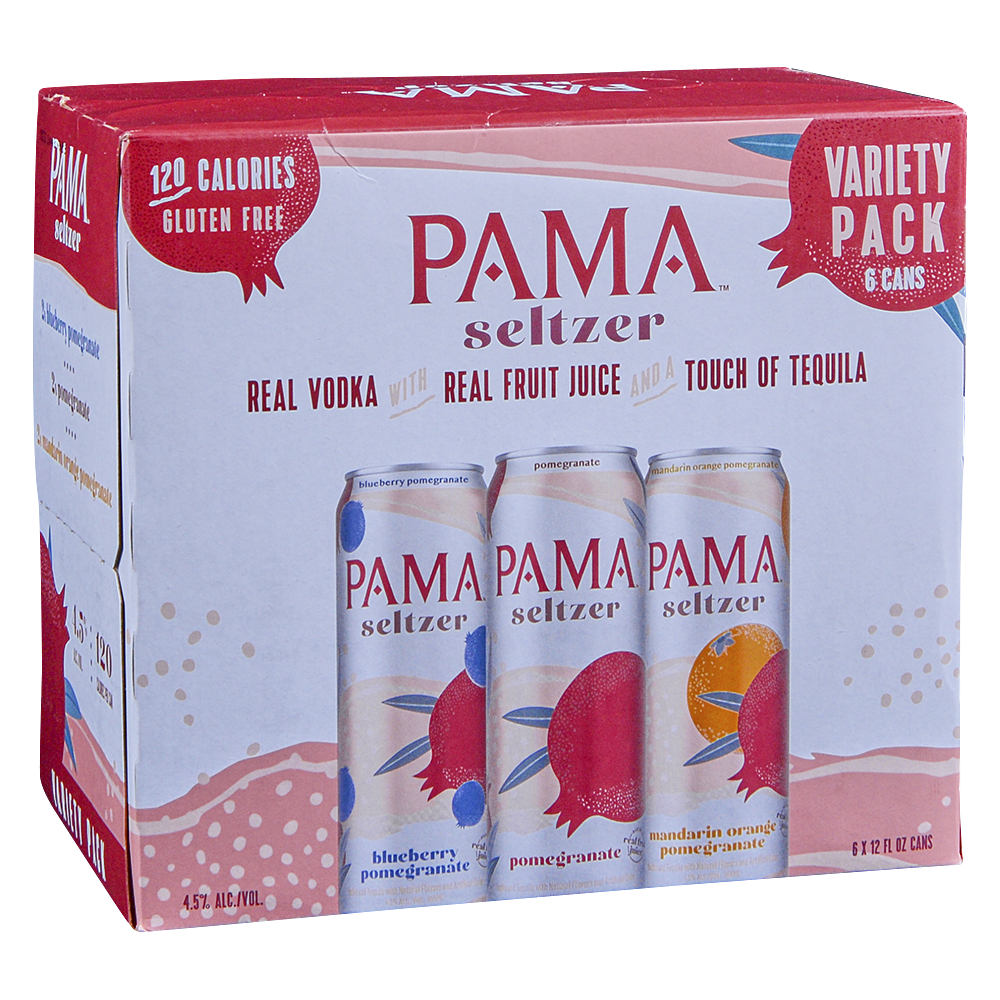 Pama Seltzer RTD Variety 6pk