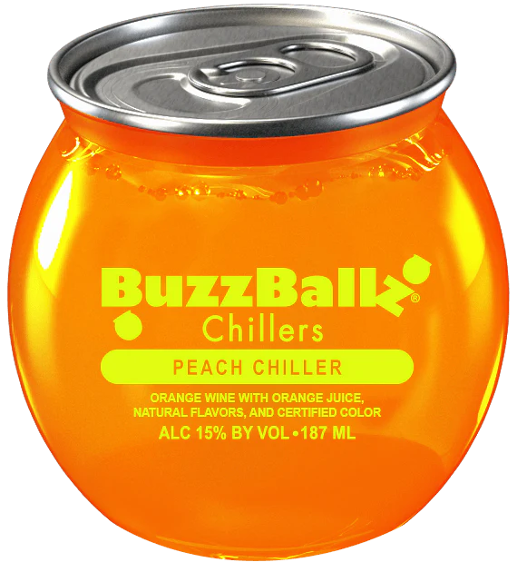 BuzzBallz Chillers Peach Chiller 187ml