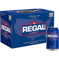Regal Light 30pk Cans
